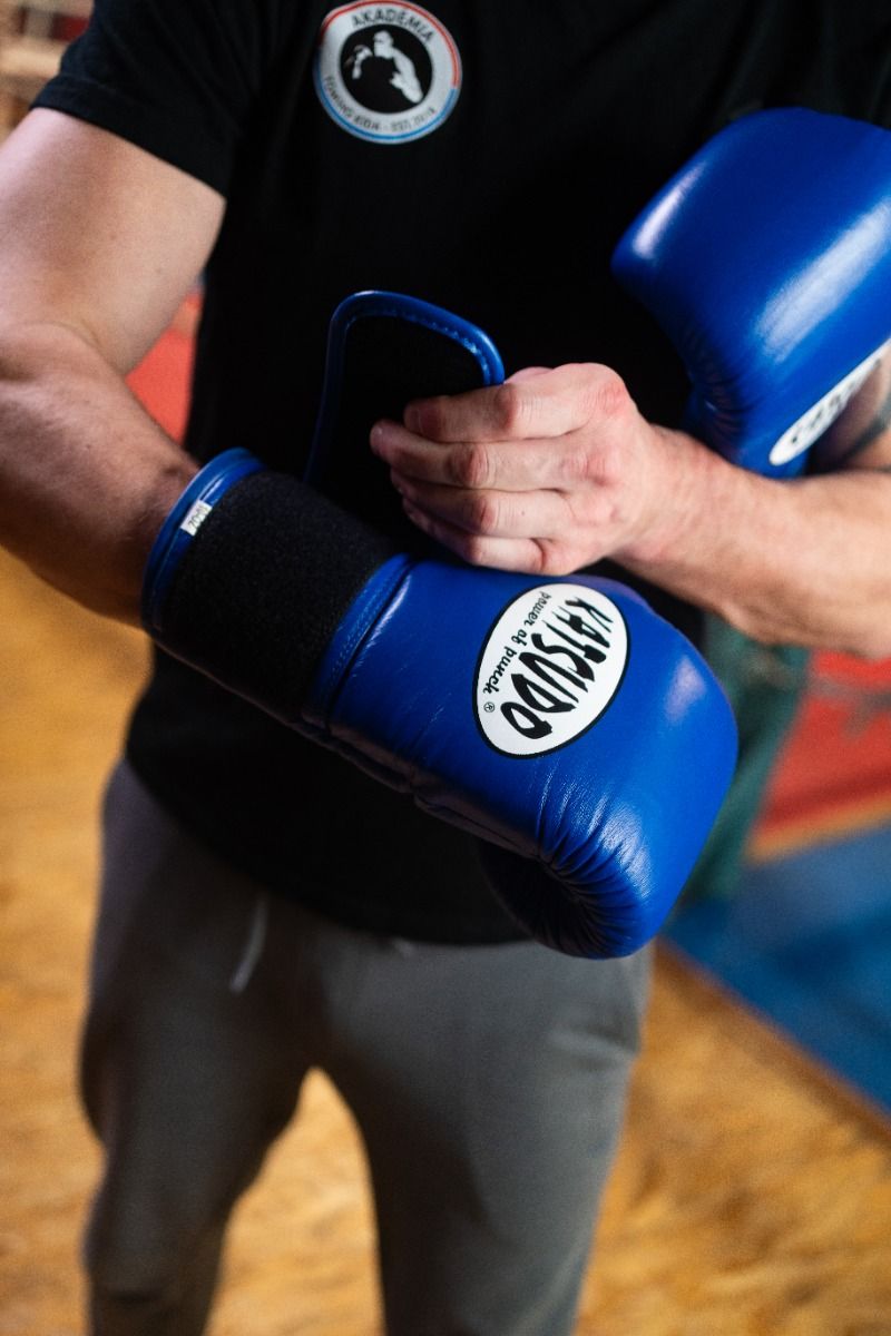 Katsudo Hawk боксови ръкавици , сини