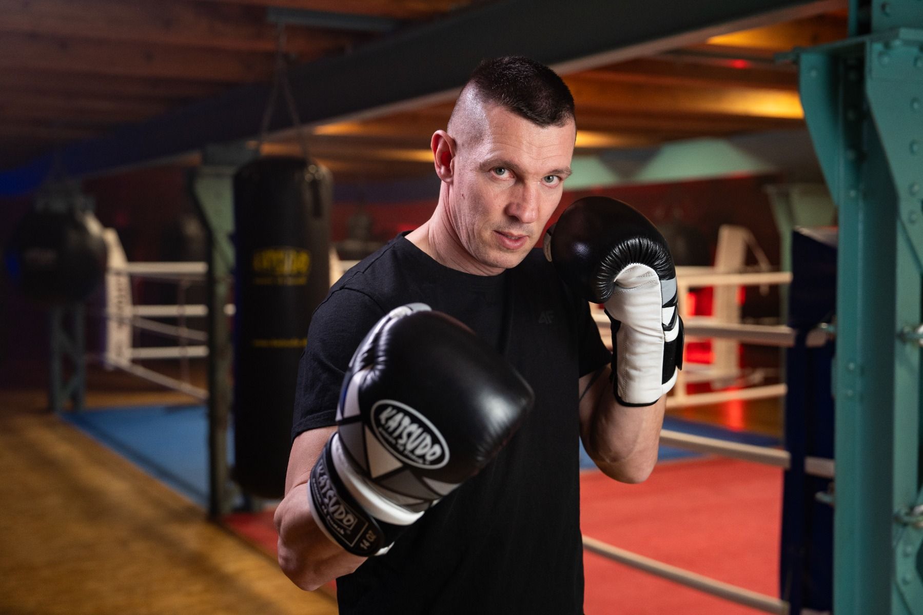 Katsudo Kink боксови ръкавици , черни