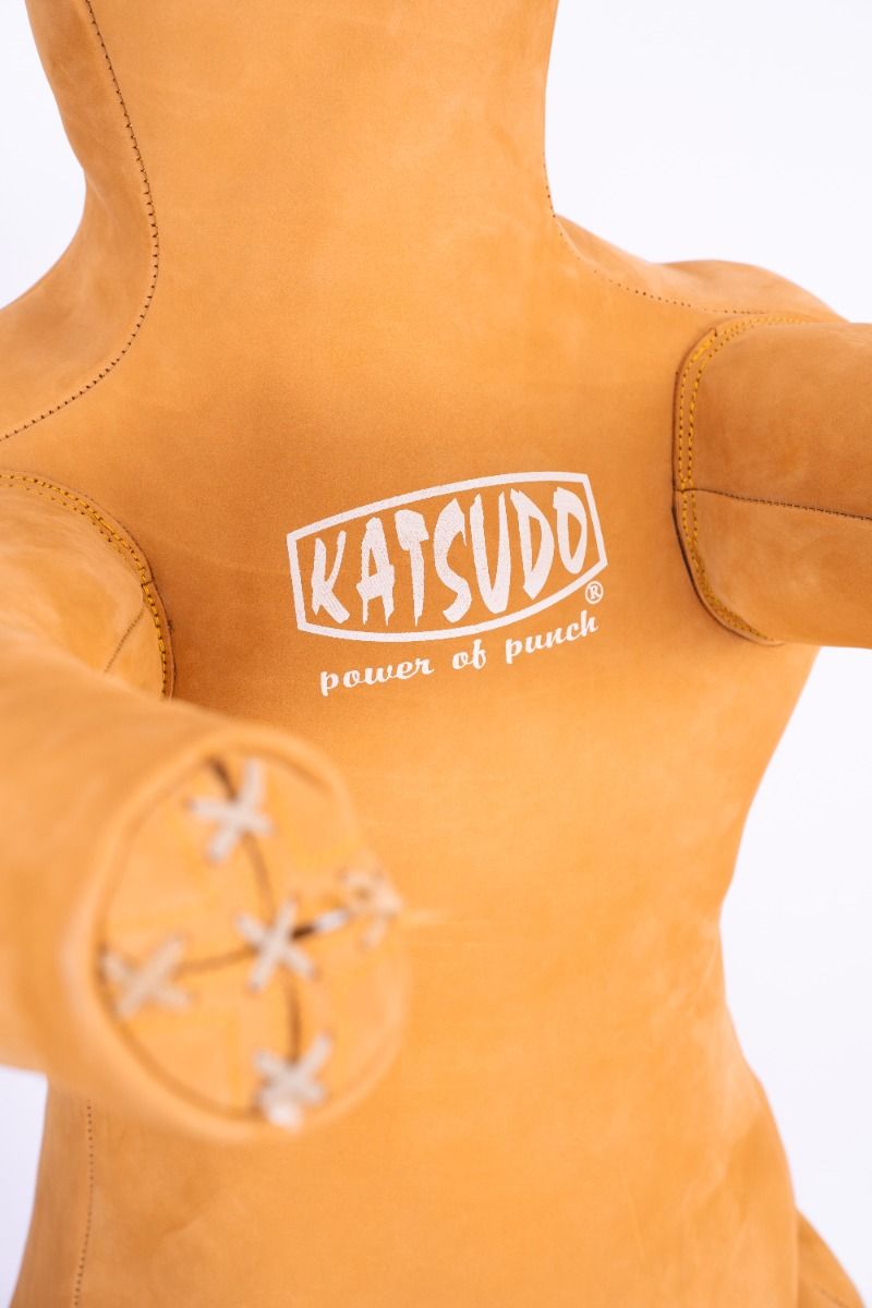 Katsudo двукрак кожен бойни манекен Slamboy, жълт