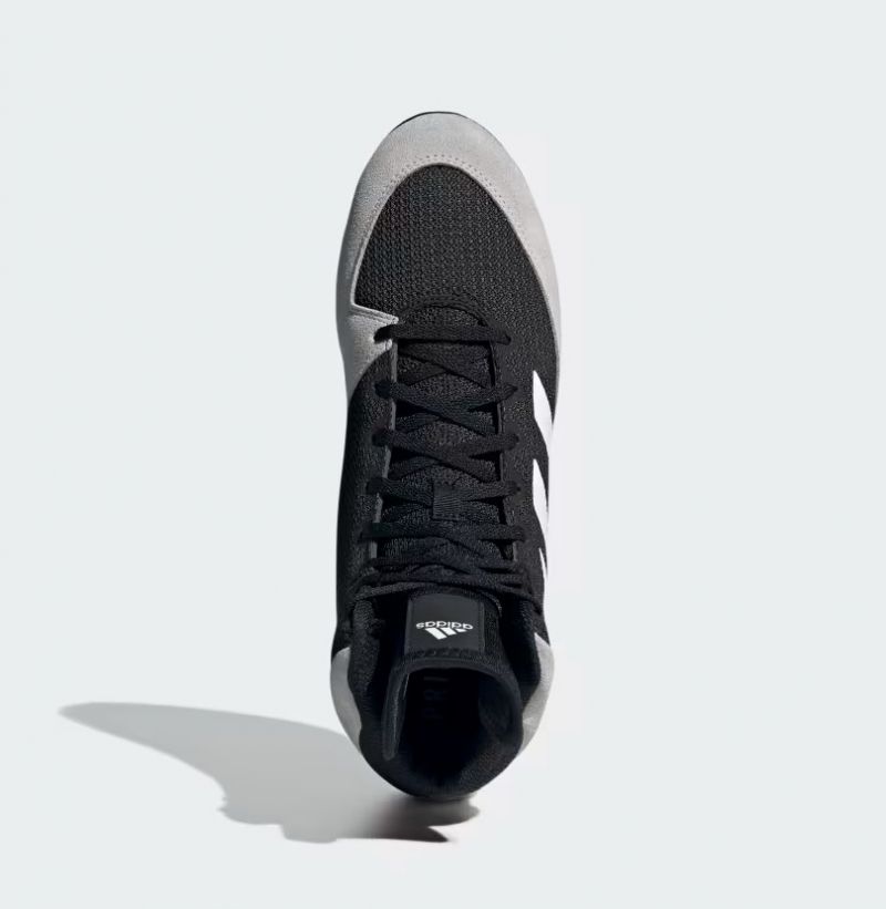 Adidas борцови обувки Mat Wizard 5, черно-сиви