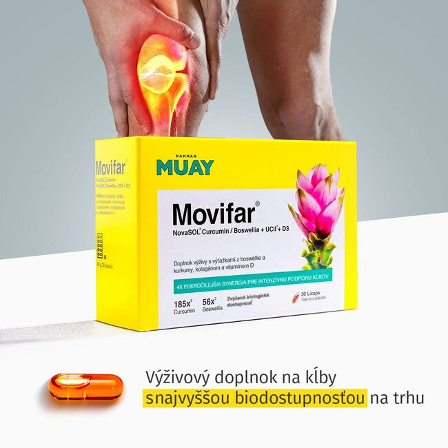 Namman MUAY хранителна добавка Movifar, 30 капсули