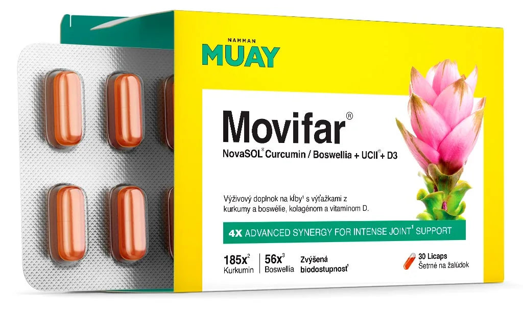 Namman MUAY хранителна добавка Movifar, 30 капсули