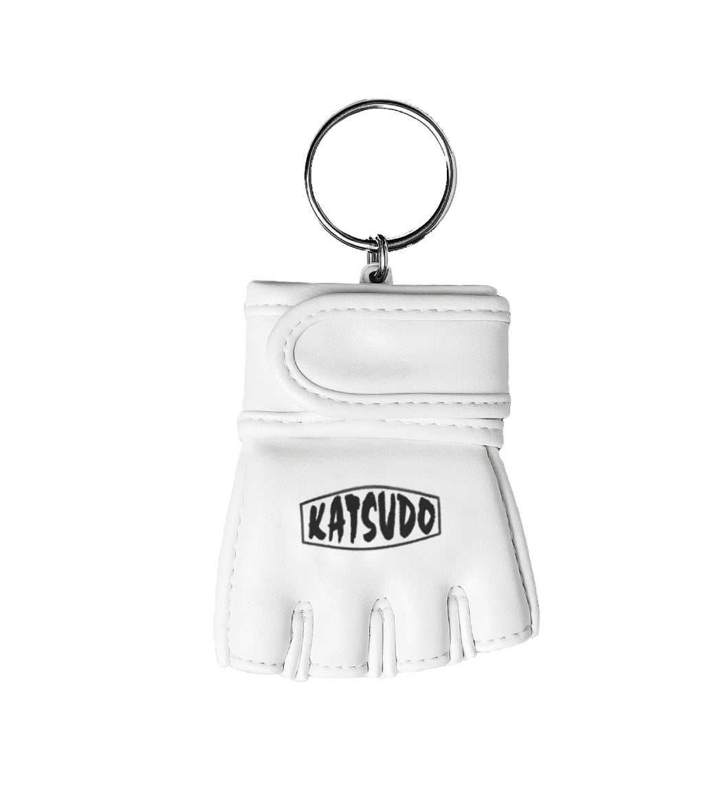 Katsudo MMA ръкавица миниатюра FightBit, бяла