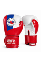 Katsudo SBF състезателни боксови ръкавици, червени