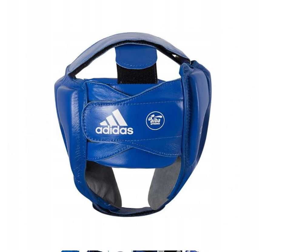 Adidas бокс каска IBA, синя