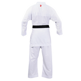 Fight Art карате кимоно Sempai WKF 120 g, бяло