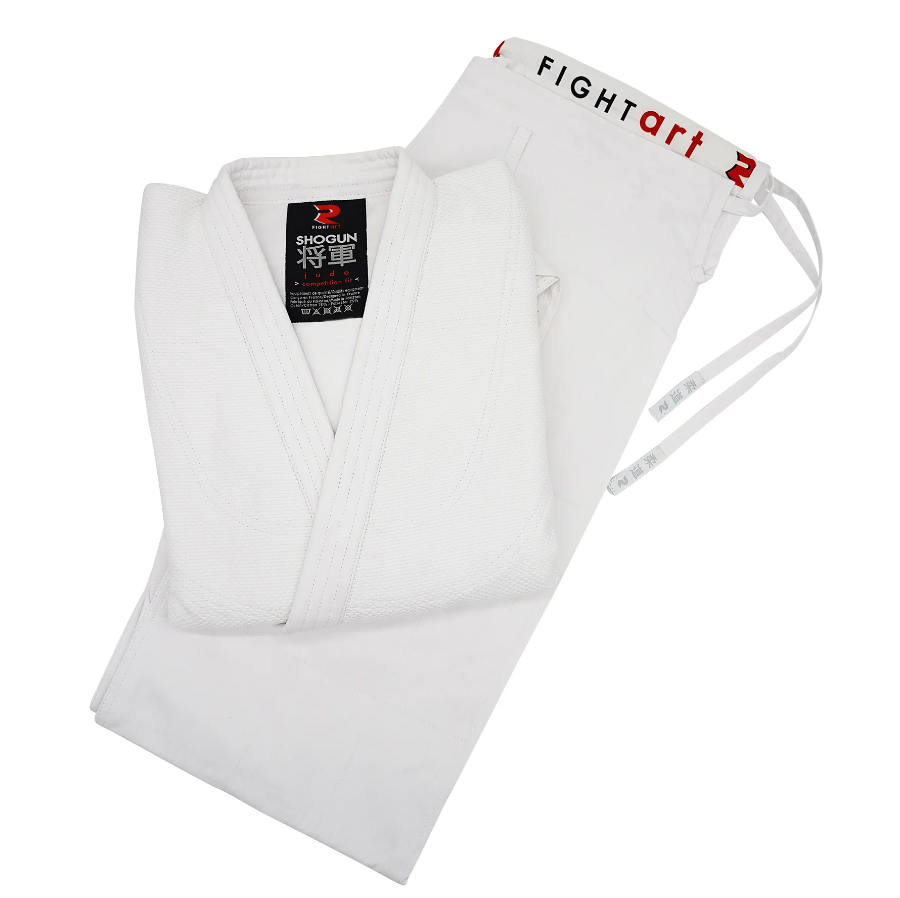 Fight Art джудо кимоно Shogun IJF 730 g, бяло