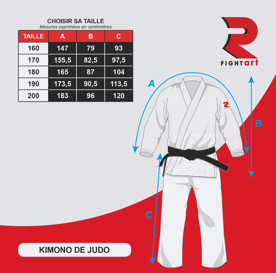 Fight Art джудо кимоно Bushi 450 g, синьо