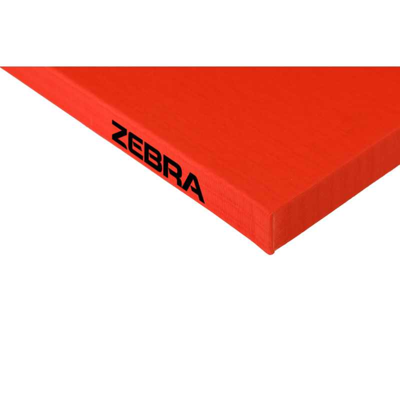 Zebra татами, червен