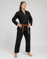 Katsudo Yori дамско кимоно за Джиу Джитсу 450г, черно